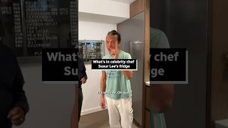 Whats in celebrity chef Susur Lees fridge shorts [upl. by Ellicul]