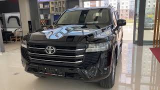 Is The New 2023 Toyota Land Cruiser 300 GXR Color Black Big Ultra Luxury SUV [upl. by Manheim]