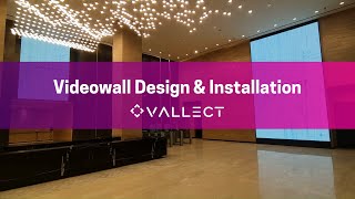 Videowall Design amp Installation ProjectVallect [upl. by Ikik]