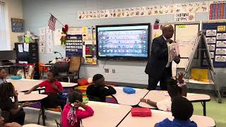 Real Men Read day at Wheeless Road Elementary School Oct19 [upl. by Valeta]