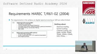 SDRA24 06  Matthias Jung DL9MJ Teaching SDR for Amateur Radio License Exams [upl. by Dinnage]