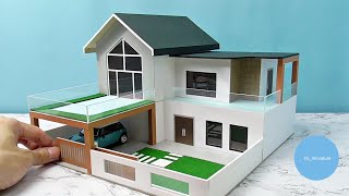 Mini House Model Making 40 [upl. by Llennej]