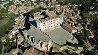 Château de Grignan vu du ciel [upl. by Colbert898]