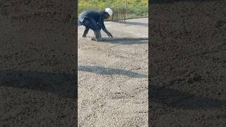 Concrete slab installation shortvideo contraction skills [upl. by Emsmus]