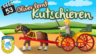 Playmobil Die Hufers  Folge 53 Oliver lernt Kutschieren 🐴  Playmobil Film Deutsch [upl. by Pepito]