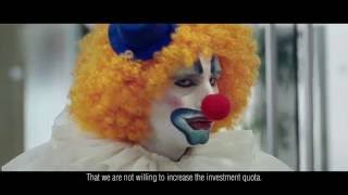 Treccani Clown Commercial  Spot Treccani Pagliaccio [upl. by Yerfoeg]