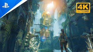 PS5 PRO Rise Of The Tomb Raider The Lost Tomb Gameplay 4K 120HZ Ultra Graphics [upl. by Rebme]