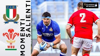 Italia v Galles  Highlights  2021 Guinness Sei Nazioni [upl. by Drofyar101]