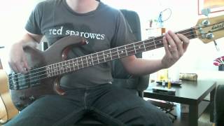 Deftones  Nosebleed Bass cover [upl. by Chantalle]