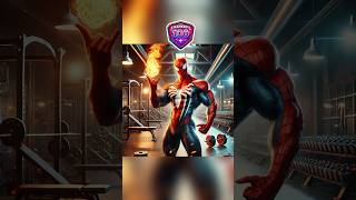 Venom vs Captain America vs SpiderMan The Ultimate Muscle Showdown 💪 Shorts AI Funny [upl. by Chara281]