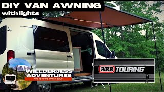 DIY Van Life Awning Setup  ARB Touring 2500x2500 [upl. by Rellia]