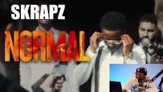 AMERICAN REACTS TO  Skrapz  Normal Official Music Video FERG REACTS [upl. by Ancier]