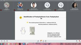 المختبر الاول عقاقير عملي isolation of podophyllotoxin from podophyllum emodi [upl. by Raynell]