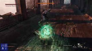 Sekiro Armored Warrior Boss Gameplay [upl. by Adriane]