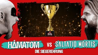 HÄMATOM vs SALTATIO MORTIS  Metal Fight Club Folge 10 Siegerehrung [upl. by Ozen]