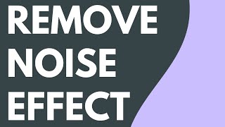 Remove Noise Audio Effect in Audiate [upl. by Ennovehc]