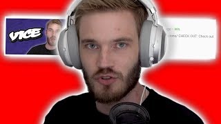 Mainstream Media Goes After PewDiePie Again [upl. by Elocon]