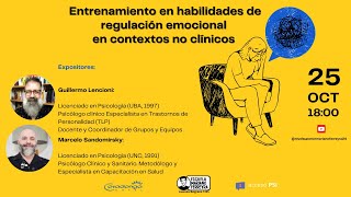 Entrenamiento en habilidades de regulación emocional en contextos no clínicos [upl. by Edelson974]