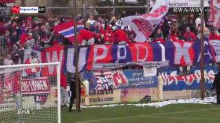 Rot Weiß Ahlen  Wuppertaler SV 2522017 [upl. by Norra]