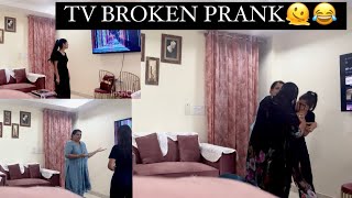 TV BROKEN PRANK ON MOTHER🫠😂 ARZOO PARASHAR [upl. by Ahto384]