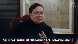 Rappler Talk Mel Velarde on the meaning of the 1734 MurilloVelarde map [upl. by Roi614]