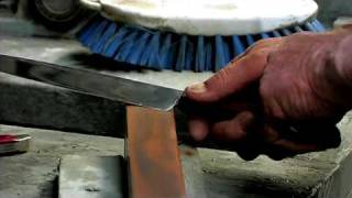 How to Sharpen a Knife  How to Sharpen a Boker Knife [upl. by Amalee]