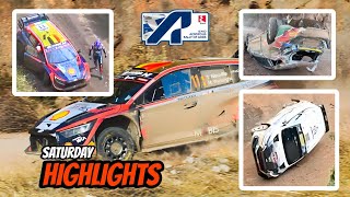 SATURDAY HIGHLIGHTS  Wrc EKO Acropolis Rally Greece 2023 • Action Crases and Max Attack [upl. by Pitarys]