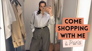 UNE JOURNÉE SHOPPING À PARIS  COS Massimo Dutti Uniqlo et Léo et Violette  Lauriane Villa [upl. by Jovitta147]