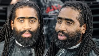 🔥TRANSFORMATION🔥HE PAID 500 FOR THIS HAIRCUT FADED BEARD HAIRCUT TUTORIAL [upl. by Eirak]