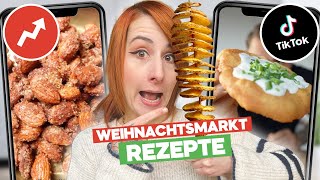 Die BESTEN Weihnachtsmarkt Snacks  Easy Zuhause machen 🎅🏻 [upl. by Daeriam]