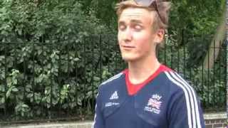 Prudential RideLondon Welsh rider Sam Harrison [upl. by Neryt]