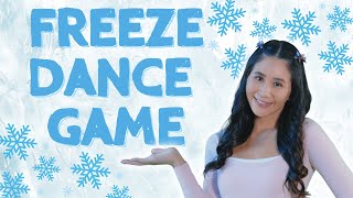 Freeze Dance Game  Fun Dance For Kids  Miss Katie Show  Songs for Kids [upl. by Yrtua281]