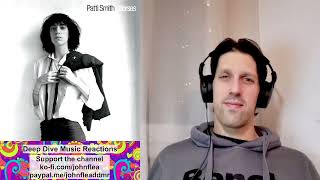 Birdland by Patti Smith Horses full album reaction [upl. by Cordelie283]