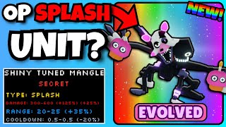 EVOLVED SHINY TUNED MANGLE is The BEST SPLASH Unit Five Nights TD [upl. by Sileray]