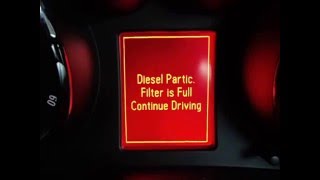 Vauxhall Insignia  Buick Regal Diesel DPF Regen Warning [upl. by Debbie991]