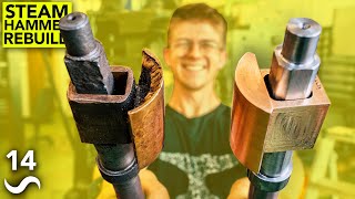 FIXING A 1900s STEAM HAMMER Pt 14 [upl. by Yhtur540]