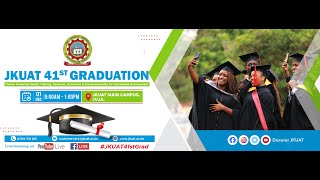 JKUAT 41st GRADUATION CEREMONY [upl. by Laitselec27]