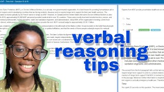 UCAT VERBAL REASONING LAST MIN TIPS FT MEDIFY WHAT I WISHED I KNEW ABOUT THE UCAT MEDICINE EXAM ad [upl. by Konstanze]