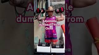 No brand adjustable dumbbells from China [upl. by Aivyls340]