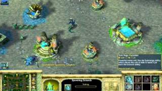 Warcraft III COTC Preview Naga vs Quilboar Part 1 of 5 [upl. by Crain914]