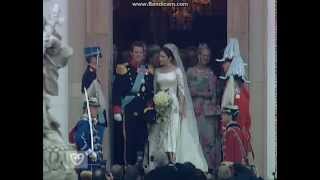 Frederik amp Marys Royal Wedding 2004 Gala Banquet in Fredensborg Palace I [upl. by Nilats]