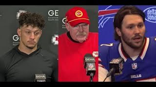 Patrick Mahomes Postgame PRESS CONFERENCE vs Bills quotTHEY GOT USquot [upl. by Deenya]