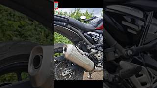 Triump Speed 400 Stock Exhaust Sound [upl. by Yllil]