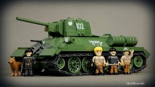 COBI T3476 Rudy 102 Czterej pancerni i pies 2485  recenzja [upl. by Marozas265]