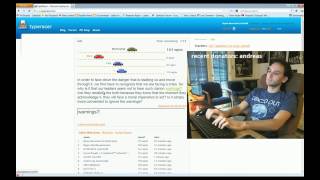 Typeracer 162 WPM with handcam [upl. by Bodrogi319]