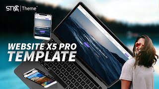 Shapely  WebSite X5 Pro Template [upl. by Edik893]