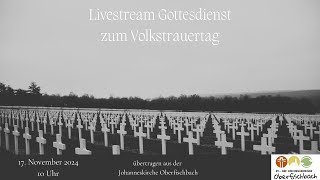 Livestream Friedensgottesdienst [upl. by Aihsened]