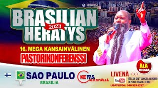 1752023 PASTORIKONFERENSSI BRASILIASSA  SAO PAULO  Profeetta Dr Owuor [upl. by Angadresma644]