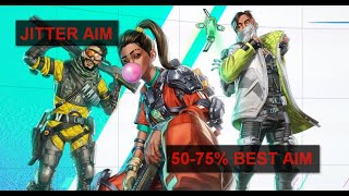 Jitter aim temp 20 Apex legends logitech [upl. by Sheng]