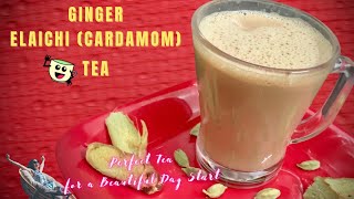 Ginger Elaichi Cardamom Tea ☕☕  A Perfect 👌 Tea for a Beautiful 😍 Day  CooK WitH SravS [upl. by Benis]